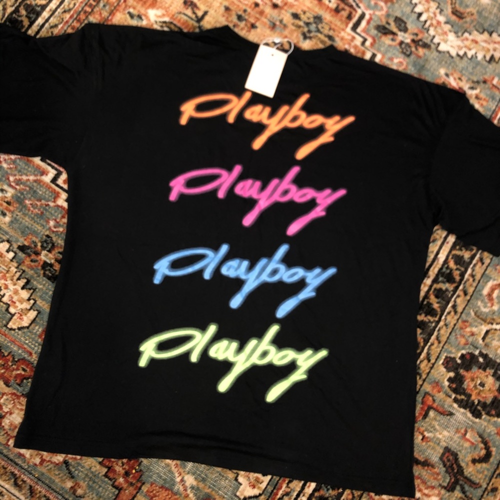 MISSGUIDED Petite Playboy TShirt Dress